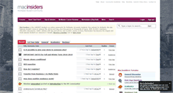 Desktop Screenshot of macinsiders.com